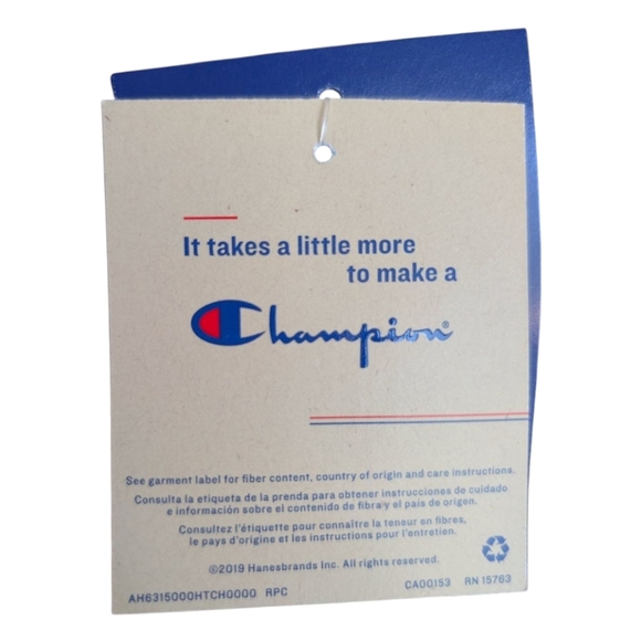 Champion Blush Pink and White Colorblock Windbreaker Pants Sz XS - Picture 5 of 11